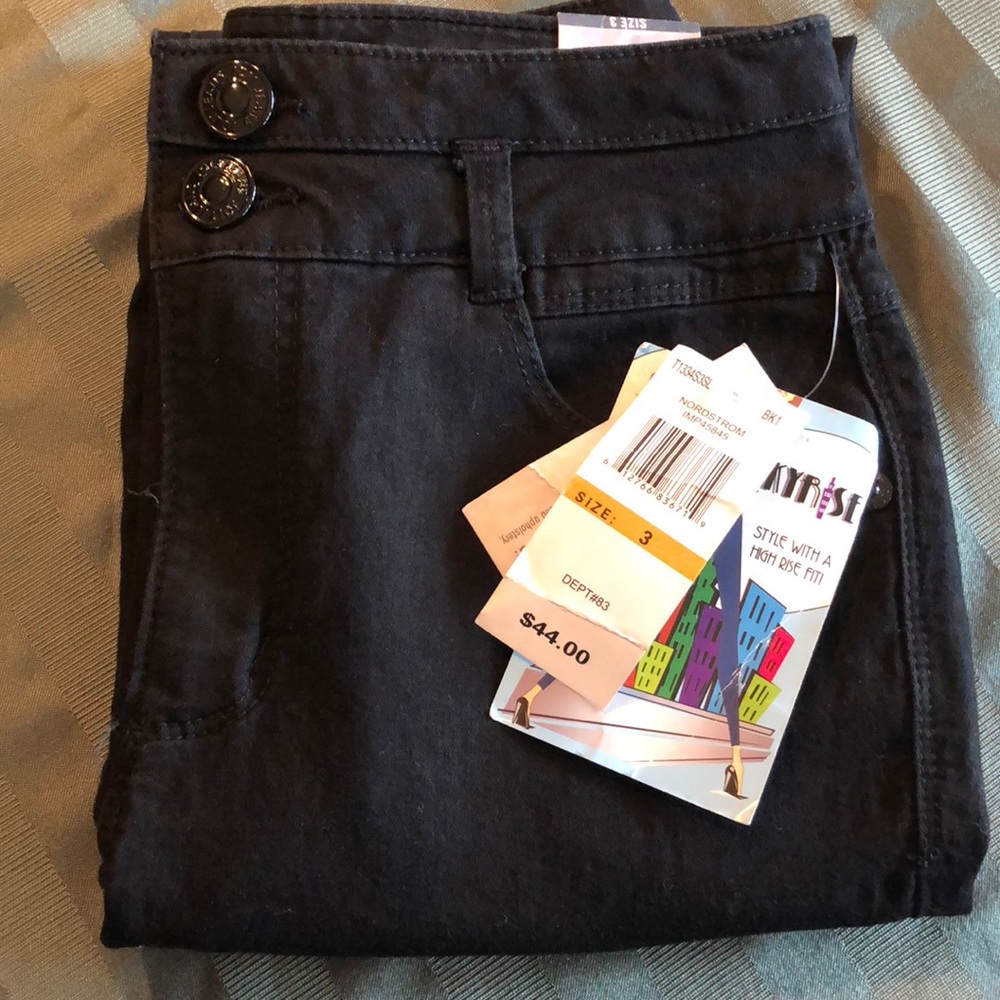 Norstrom Jolt Skinny Jeans black size 3.
